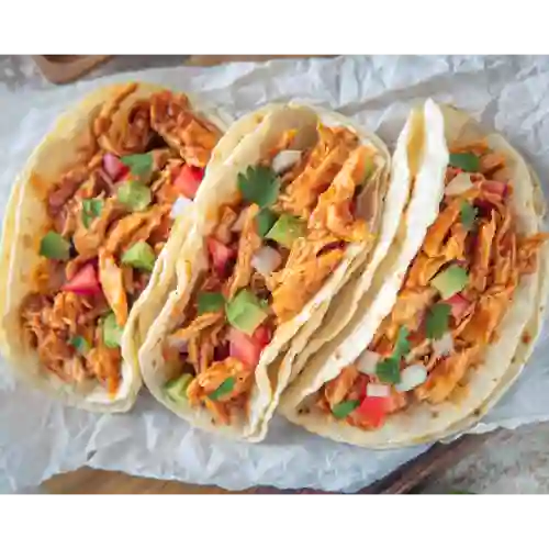 Tacos de Pollo (X3)
