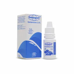 Conjugent Gentamicina Solución Oftálmica (0.3 %)