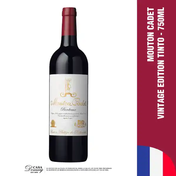 Mouton Cadet Vino Tinto Edición Vintage Bordeaux