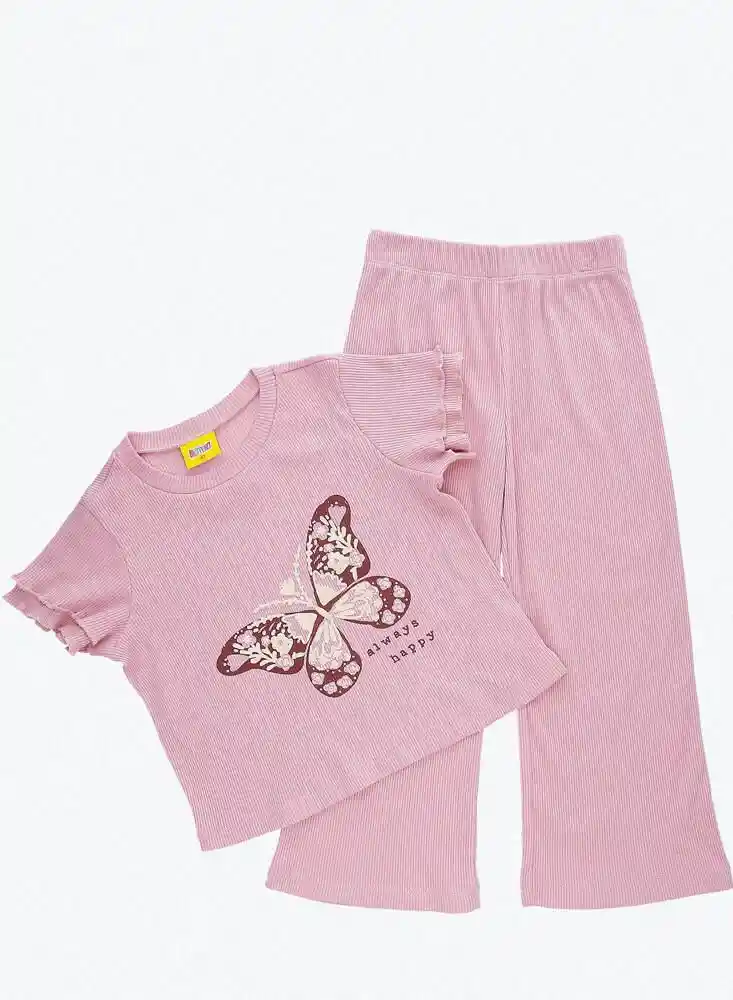 Conjunto Corto Largo 5t-rosa Clar