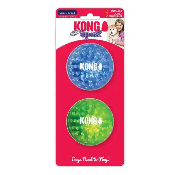 Kong Pelota Para Perro Squeez Geod L