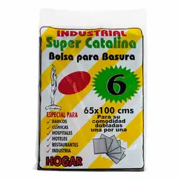 India Catalina Bolsas para Basura Negras 