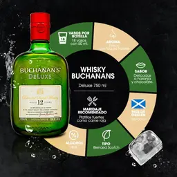 Whisky Buchanans Deluxe 750 ML