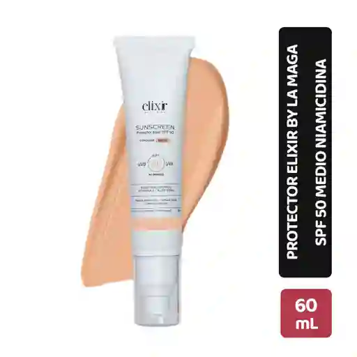 Elixir By La Maga 2 Protector Spf 50 Medio Niacinamida