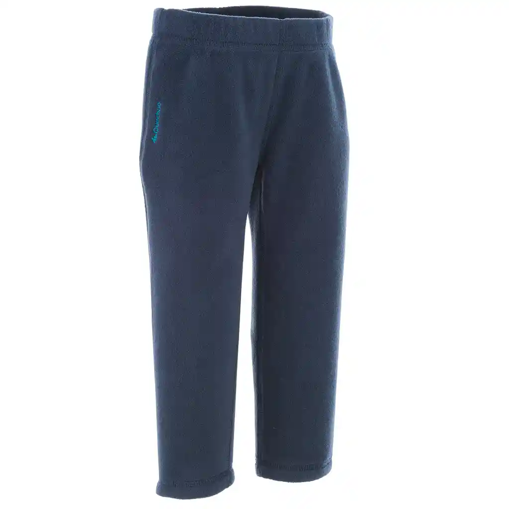 Pantalón Polar Senderismo - Mh100 - Niños 2 - 6 Años Azul Marino