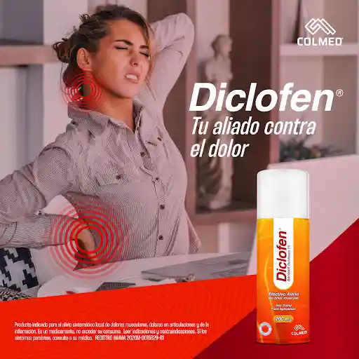 Diclofen (1 %) Dolor Muscular Aerosol