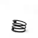 Servilletero Espiral Negro Ambiente Gourmet