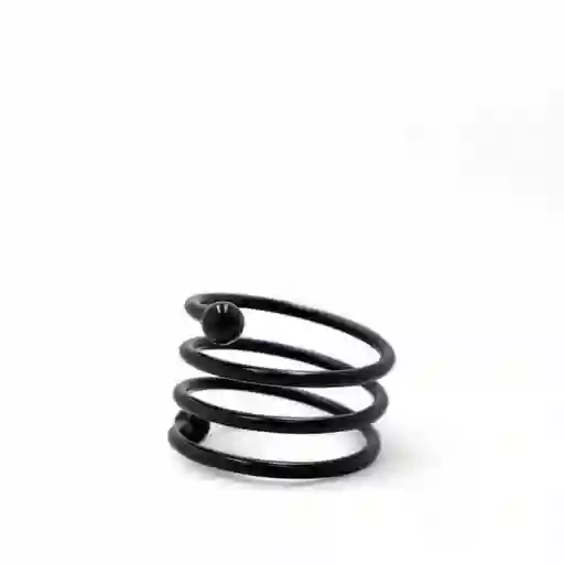 Servilletero Espiral Negro Ambiente Gourmet