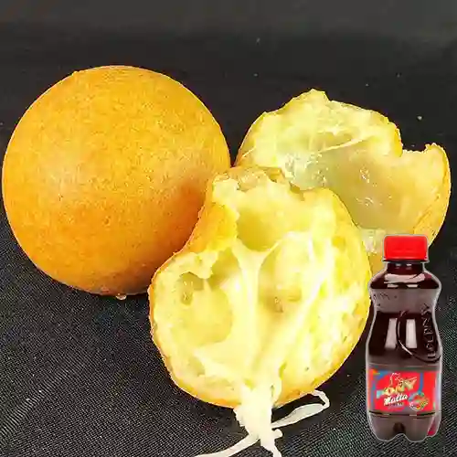 Combo Buñuelo Doble Queso + Pony Malta 250 ml