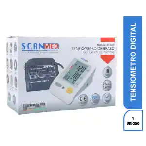 Scanmed Tensiómetro Digital Para Brazo Ref Bp-103H
