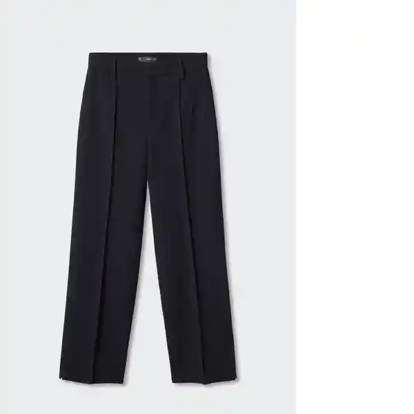 Pantalón Maca Negro Talla 46 Mujer Mango