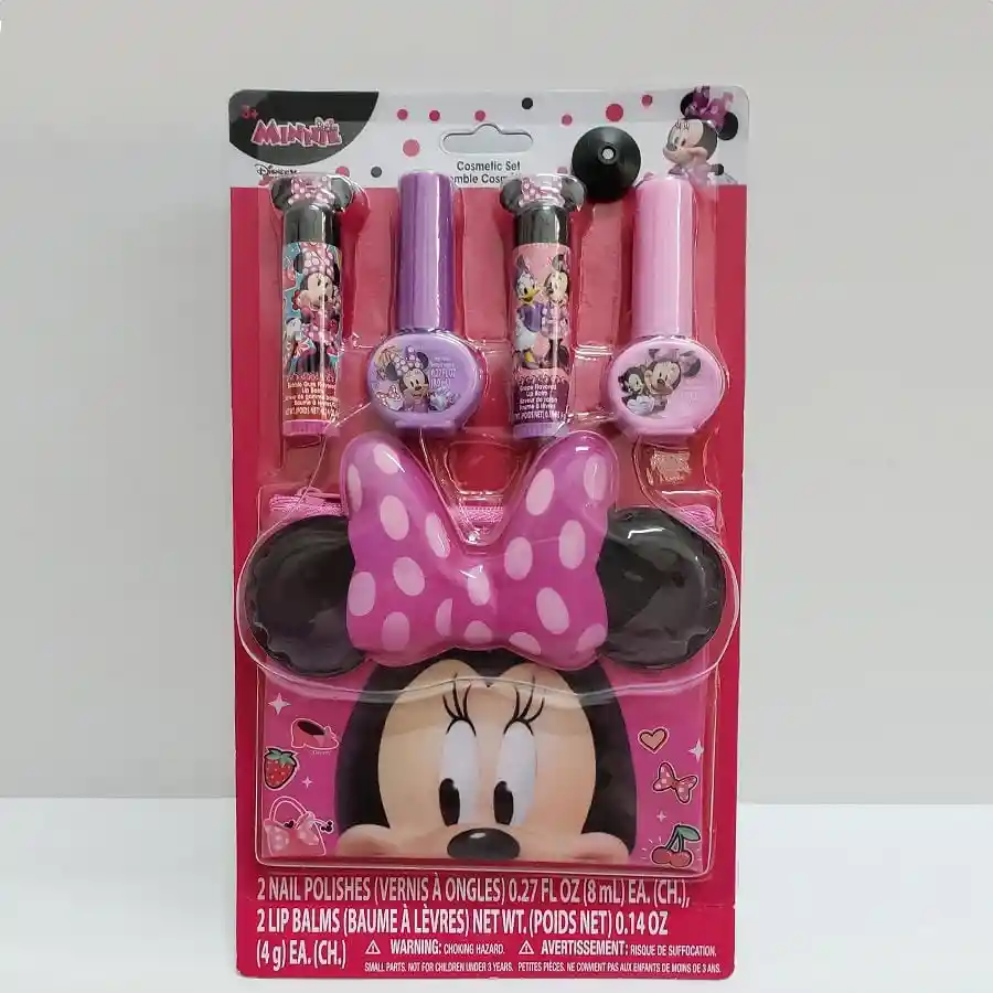 Set de Cosméticos Minnie Mouse Brillo Labial