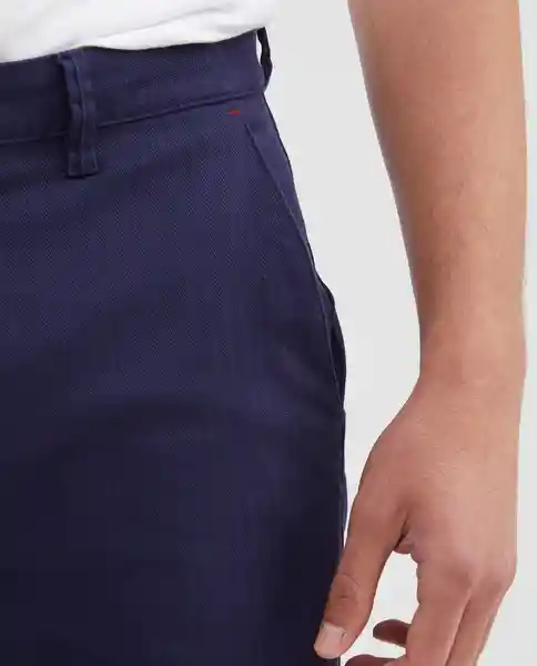 Chino Pants Azul Medianoche Ultraoscuro Talla 30 Chevignon