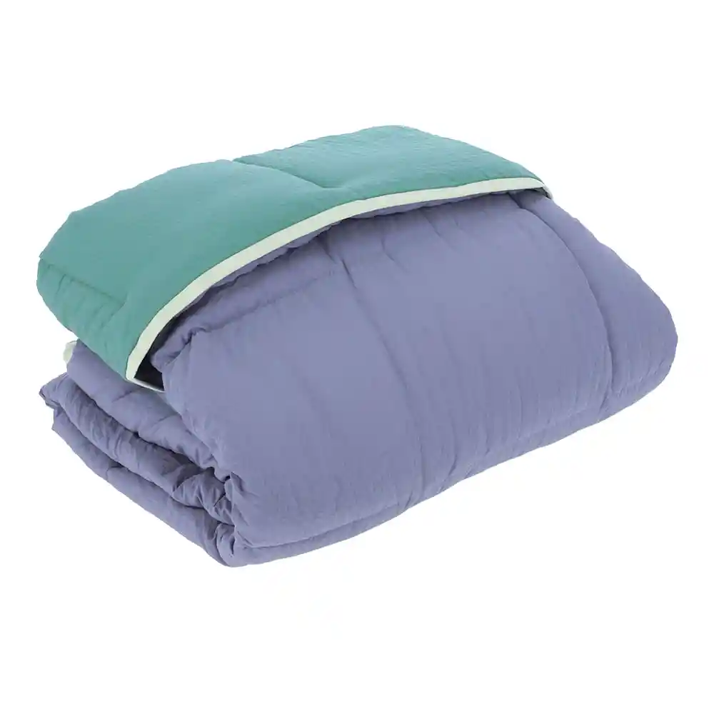 Casaideas Cobertor Microfibra Doble Azul Diseño 0006