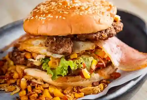 Hamburguesa con Tocineta