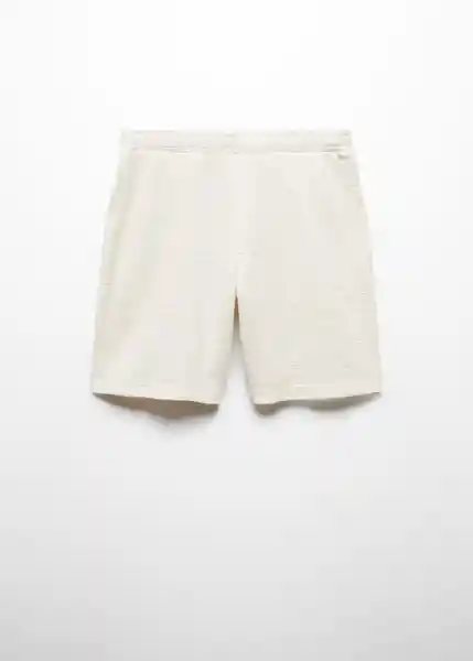 Short Oscar Crudo Talla XL Hombre Mango