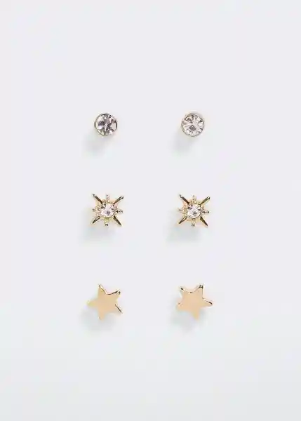 Pendiente Castell Oro Talla 99 Teen Niñas Mango