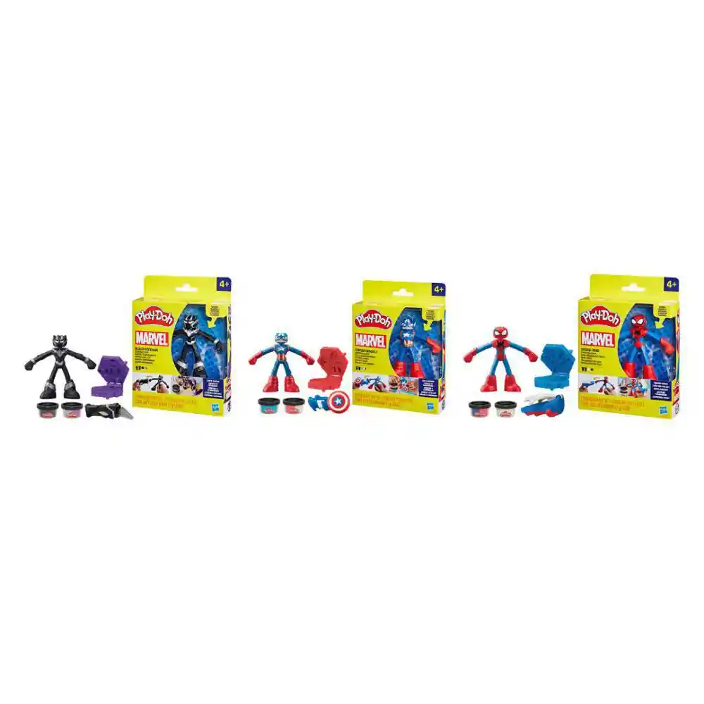 Play-Doh Masa y Plastilina Marvel
