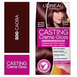 Loreal Paris-Casting Crème Gloss Tinte Tono Caoba