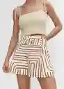 Short Samsara Crudo Talla 36 Mujer Mango