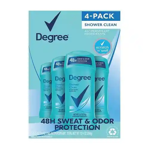 Degree Desodorante Antitranspirante Shower Clean Mujer
