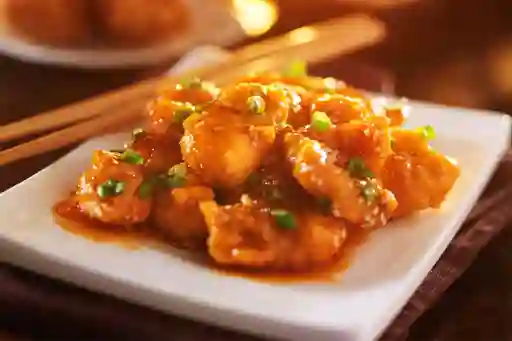 Medio Pollo a la Naranja