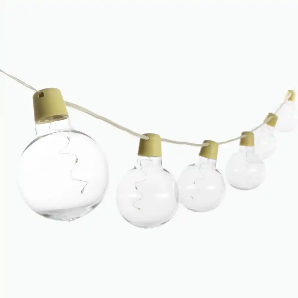 Guirnalda 10 Ampolletas Luces