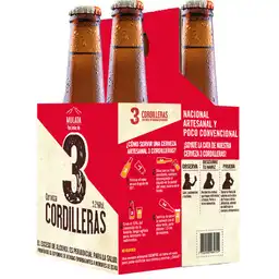 4pack B300 Cerveza Mulata 3cordilleras Fourpack (4800 Ml)