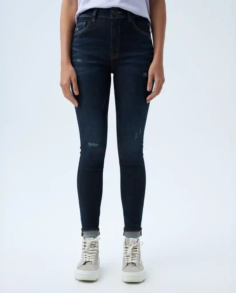 Jean Jegging Fit Cinco Bolsillos Para Mujer