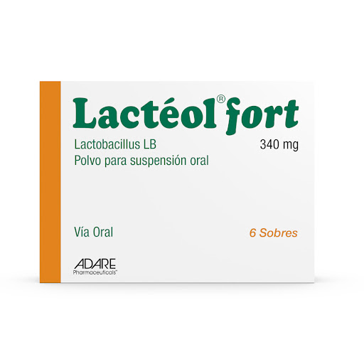 Lacteol Fort en Polvolactobacillus / 340 Mg Carnot Caja X 6 Sobres