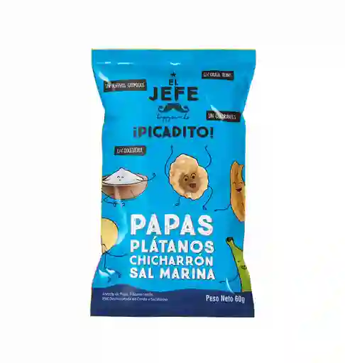 El Jefe Snacks Mix Picadito con Sal Marina