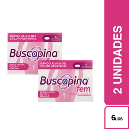 2 x Buscapina Fem Comprimidos Recubiertos