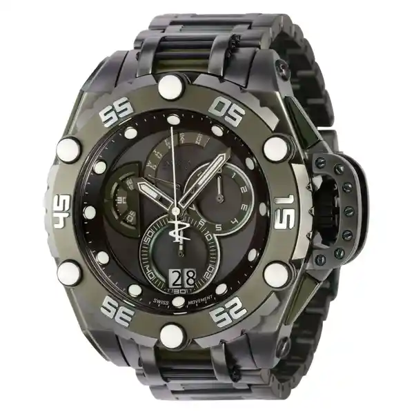 Invicta Reloj Hombres Titanio Menta Negro 36841