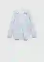 Camisa Rita Off White Talla M Mujer Mango
