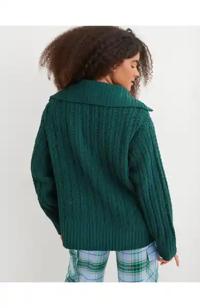 Suéter Aerie Verde Talla SMALL American Eagle