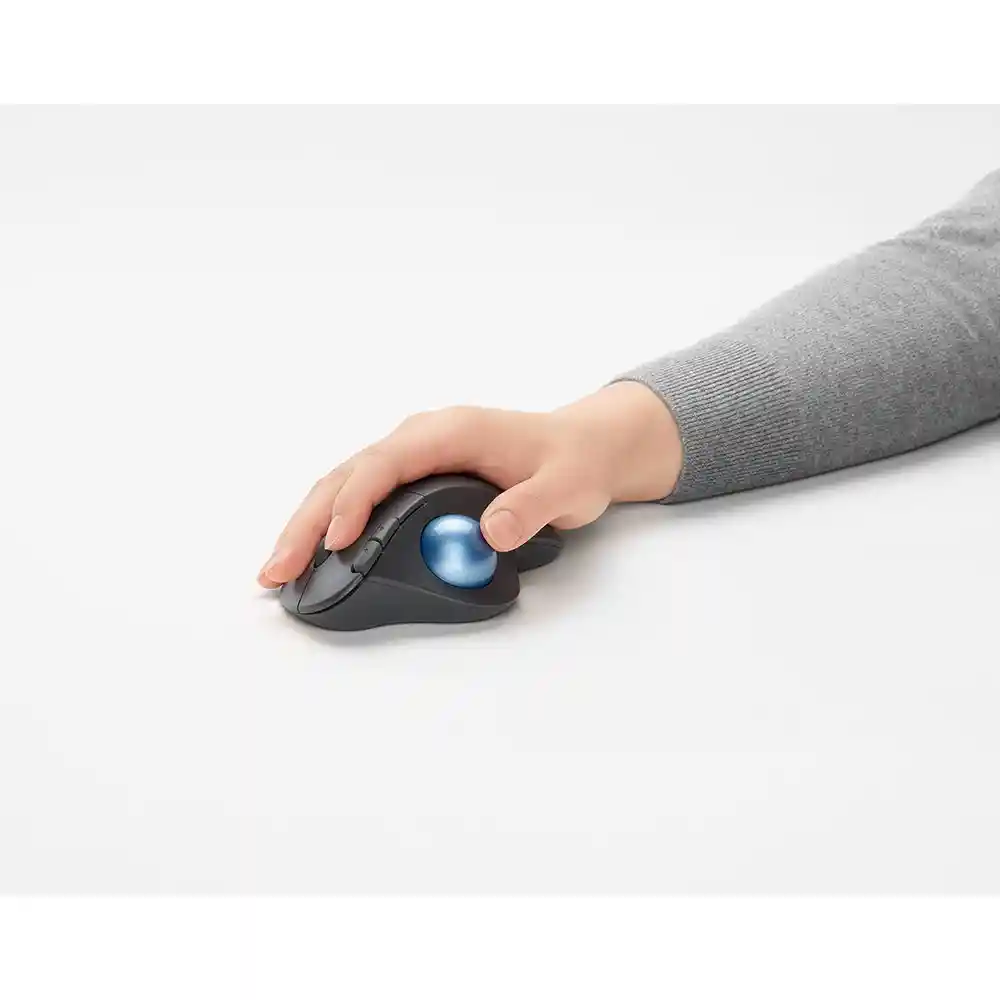 Logitech Mouse Inalámbrico Ergonómico Trackball M575