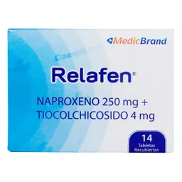 Relafen (250 mg/4 mg)