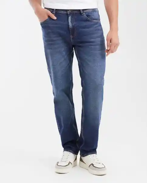Jean Relaxed Fit- Revenge Azul Clásico Oscuro T 32/32 Chevignon