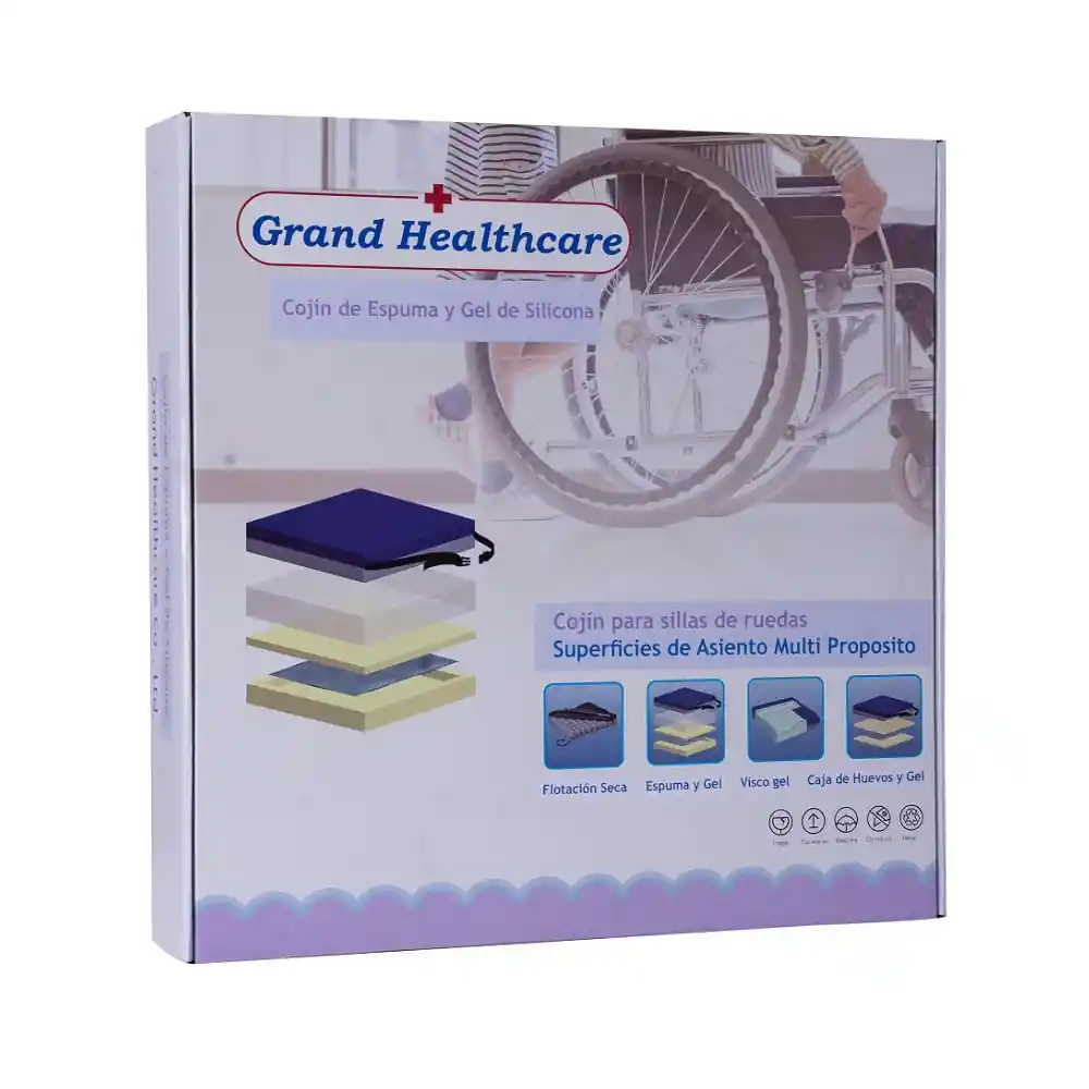 Grand Healthcare Cojin Espum.Gel 18X16