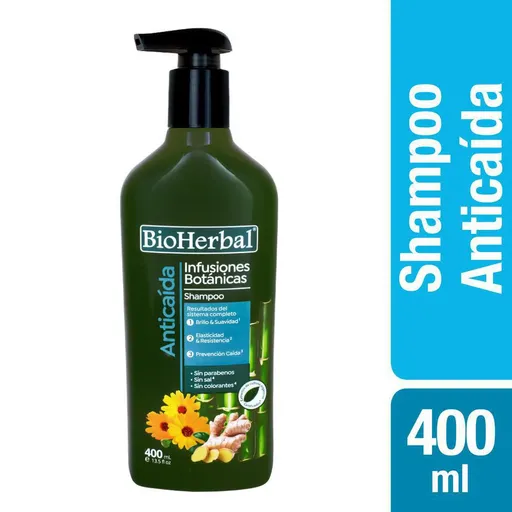 Bio Herbal Shampoo Anticaída Infusiones Botánicas