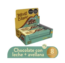 Golosina Montblanc Avellanas 12 Plegadizas x 8 Und x 60 g
