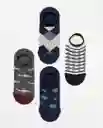 Pack Medias Invisible L. Talla 10-12 Sur999998 Chevignon