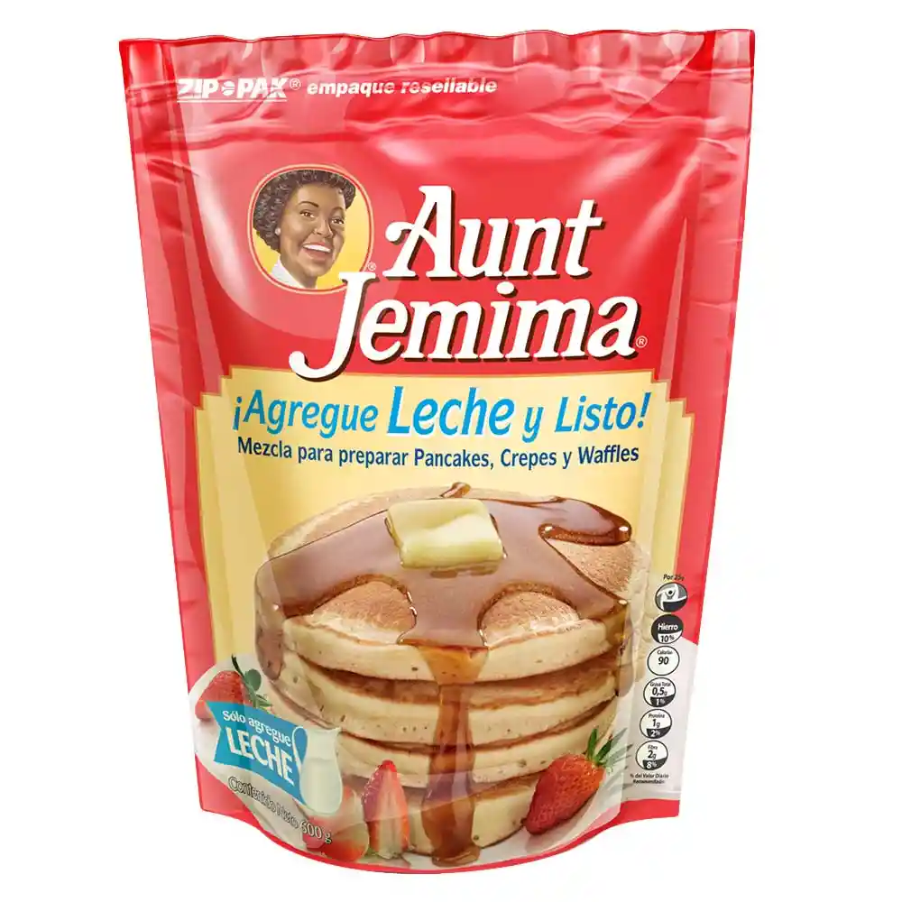 Aunt Jemima Mezcla para Preparar Pancakes Crepes y Waffles