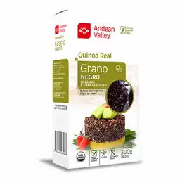 Andean Valley Grano de Quinoa Real Orgánico Negro