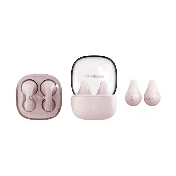 Audífonos Tws Pea Series Clip On Mod H99 Rosa Miniso