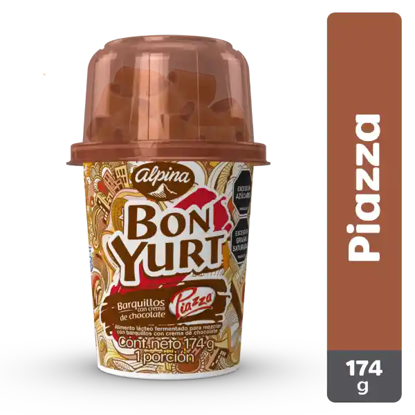 Bon Yurt Alimento Lácteo Piazza 174 g