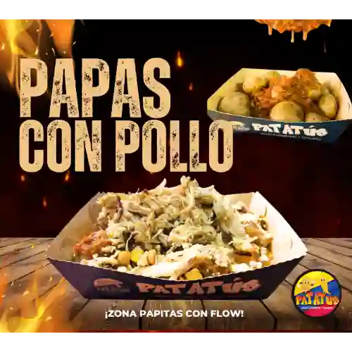 Papas con Pollo