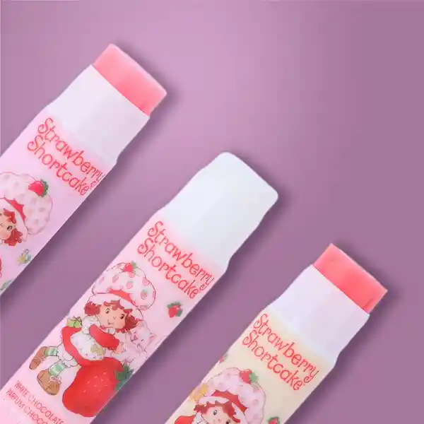 Set de Bálsamo Labial Serie Rosita Fresita Miniso
