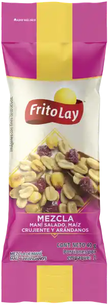 Fritolay Snack Mani Mix Arandanos 40 g