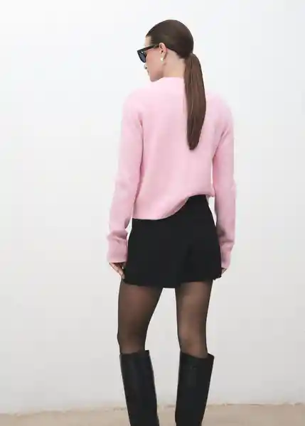 Cárdigan Seedsun Rosa Talla XS Mujer Mango